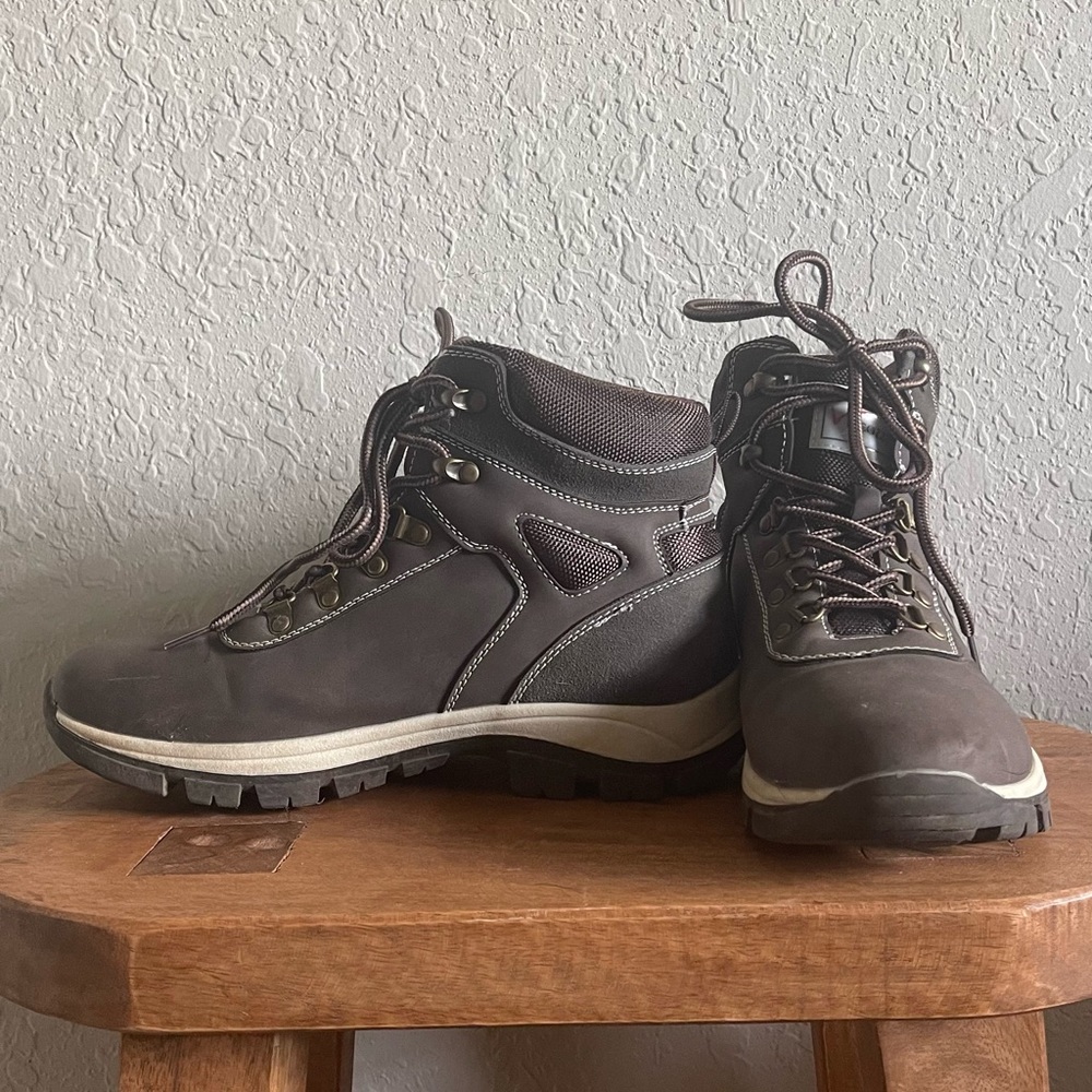 Brown Hiking Boots